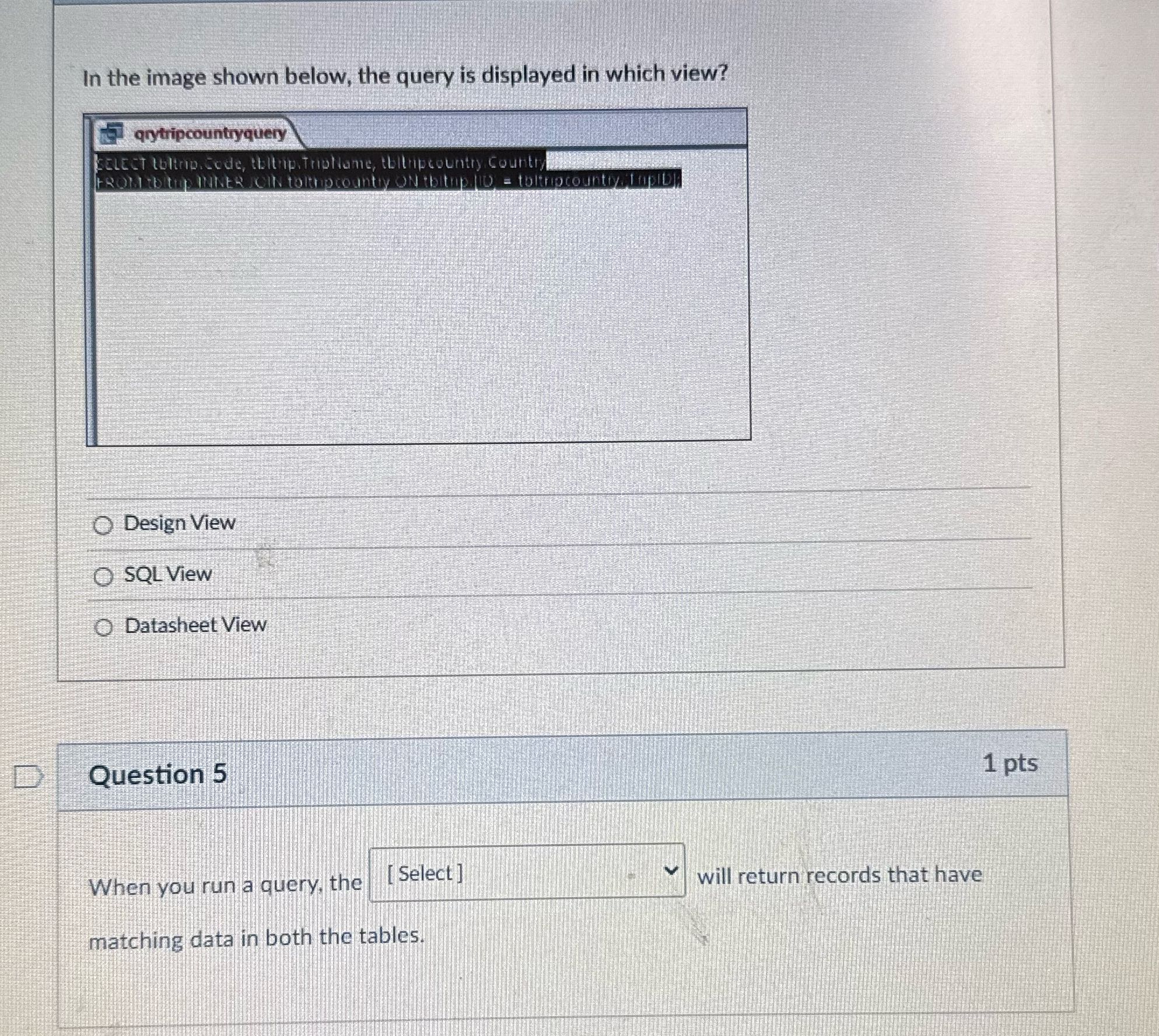 In the image shown below, the query is displayed in which