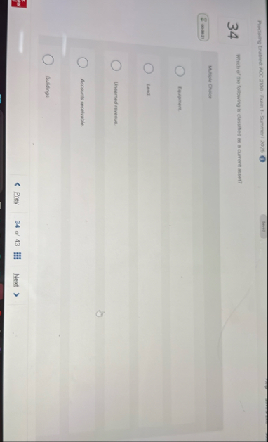 Proctome Enabled AOC 2 1 0 0 - Exam 1 - Summer 1