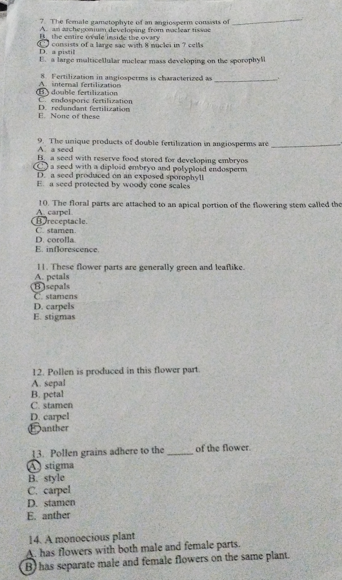 Solve it and explain why the others are incorrect