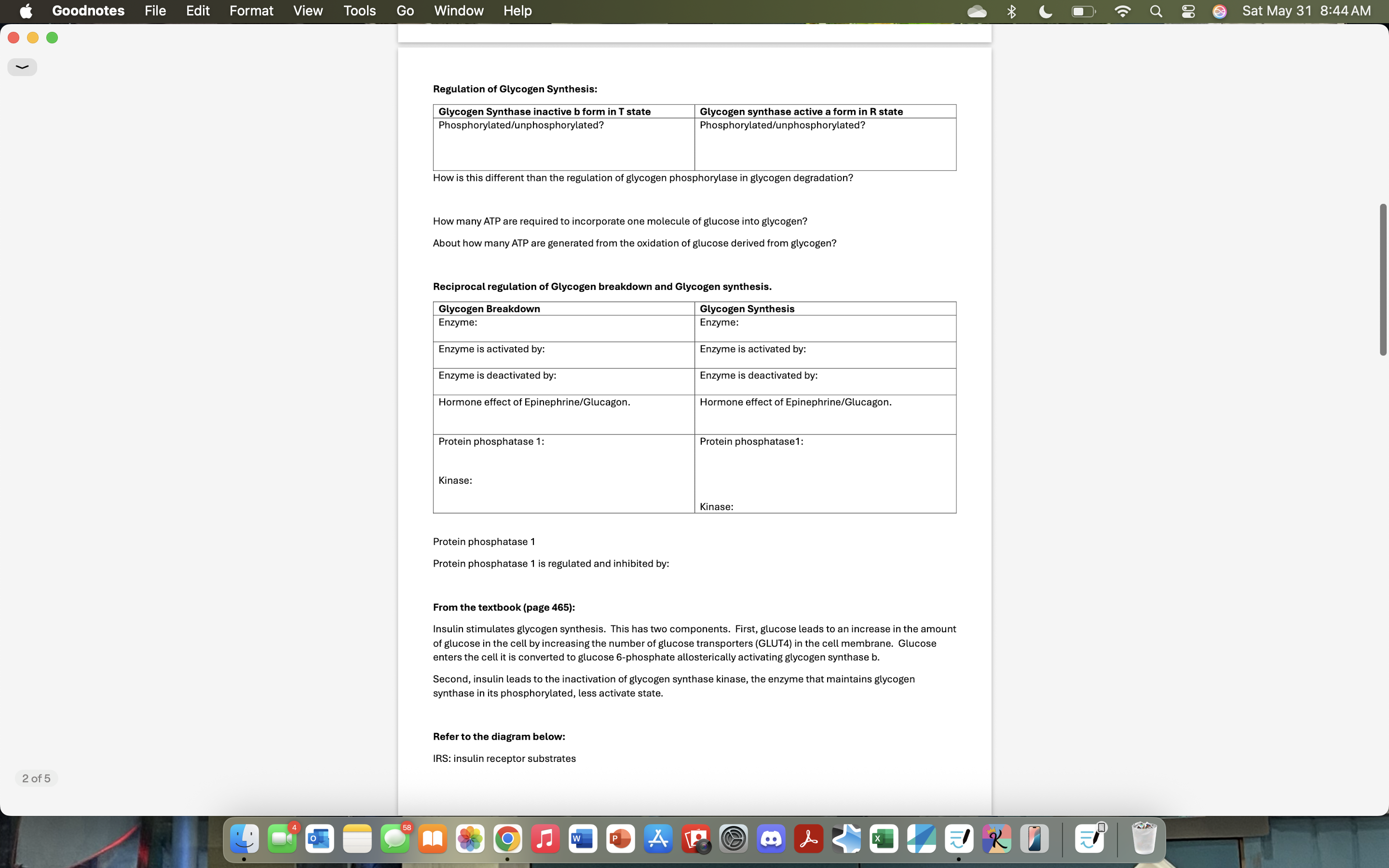 Goodnotes File Edit Format View Tools Go Window