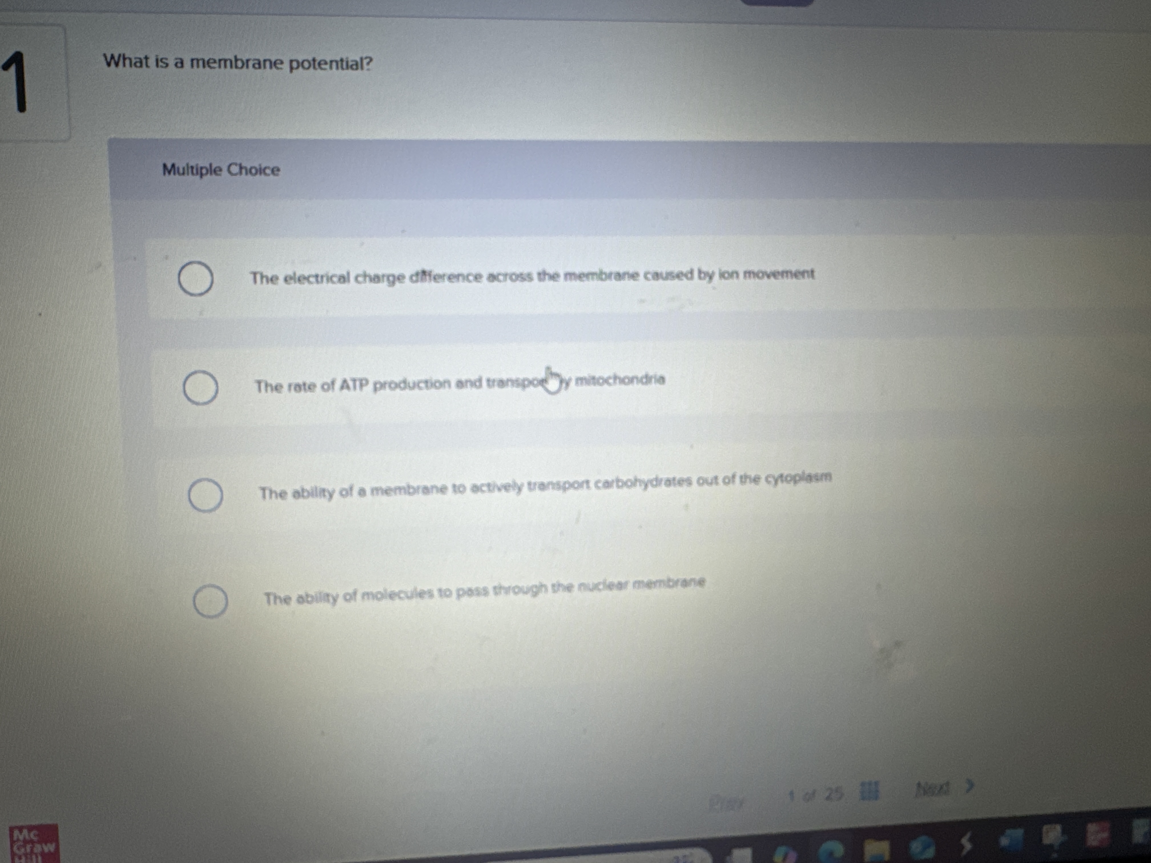 What is membrane potential What is a membrane