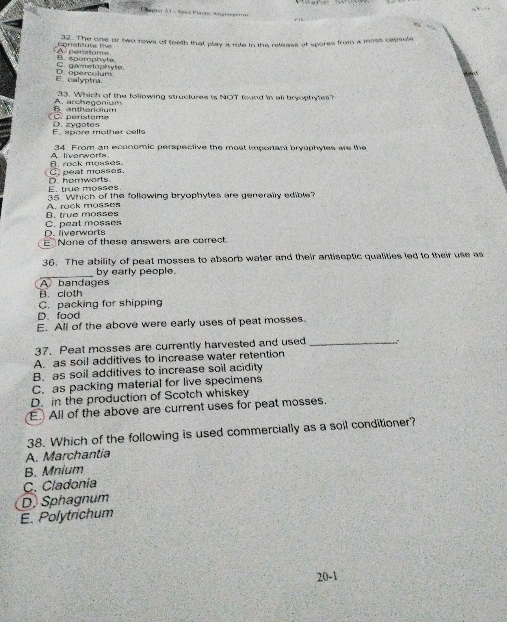 Give the answers with explaination and tell why