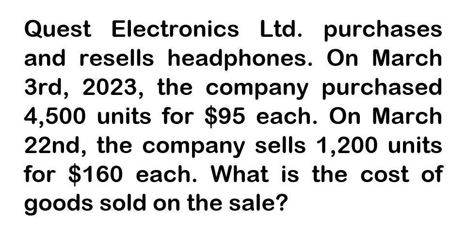 I need help with this general accounting question