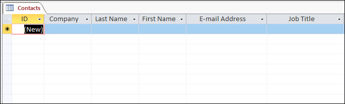 Which table component CANNOT be designed in
