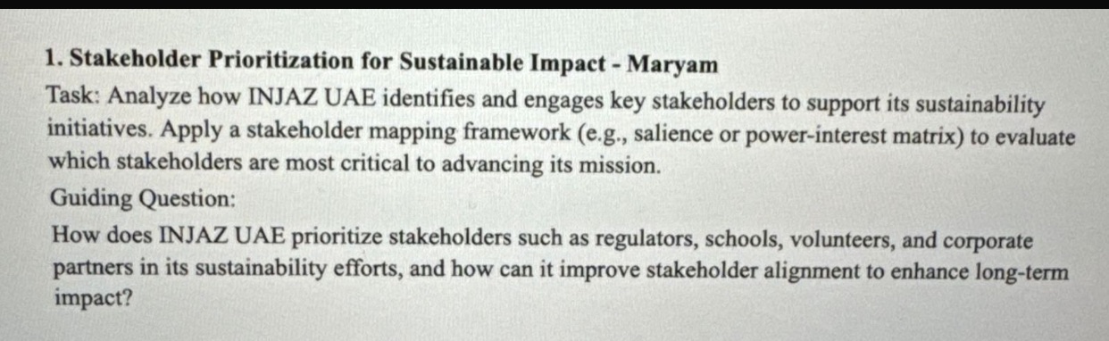 I need to answer those two questions in one slide