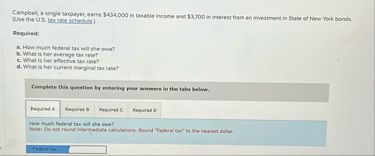 ( une the US taxent schefule ) Nequlred: a . How