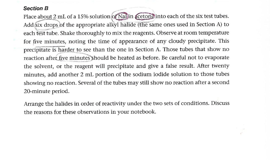 summarize the procedure in bullet points with no
