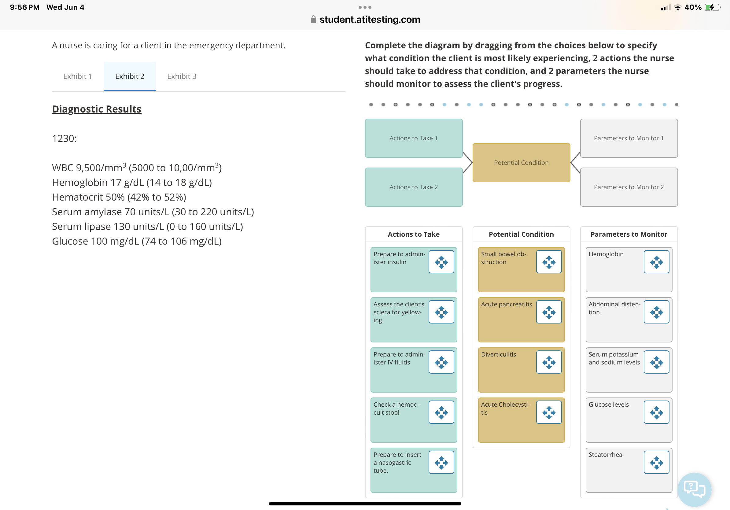 . 9:56 PM Wed Jun 4 . . . 40%