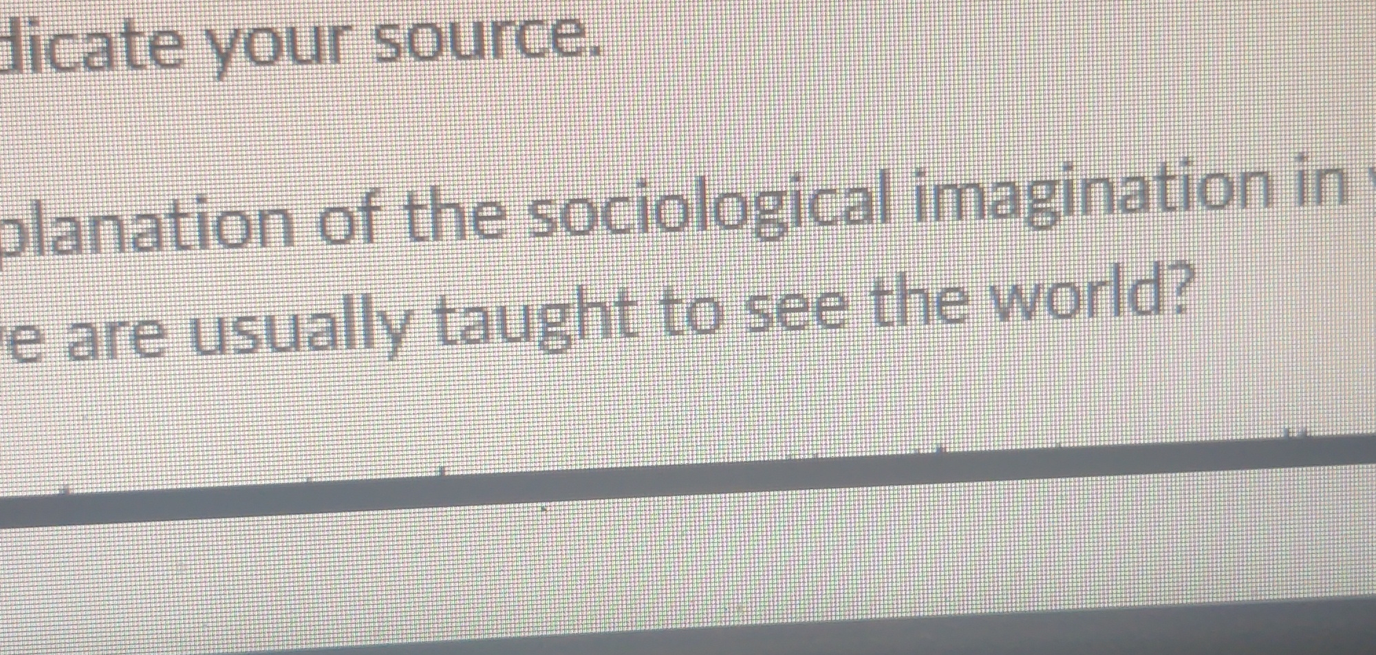 Help me to answer this question licate your