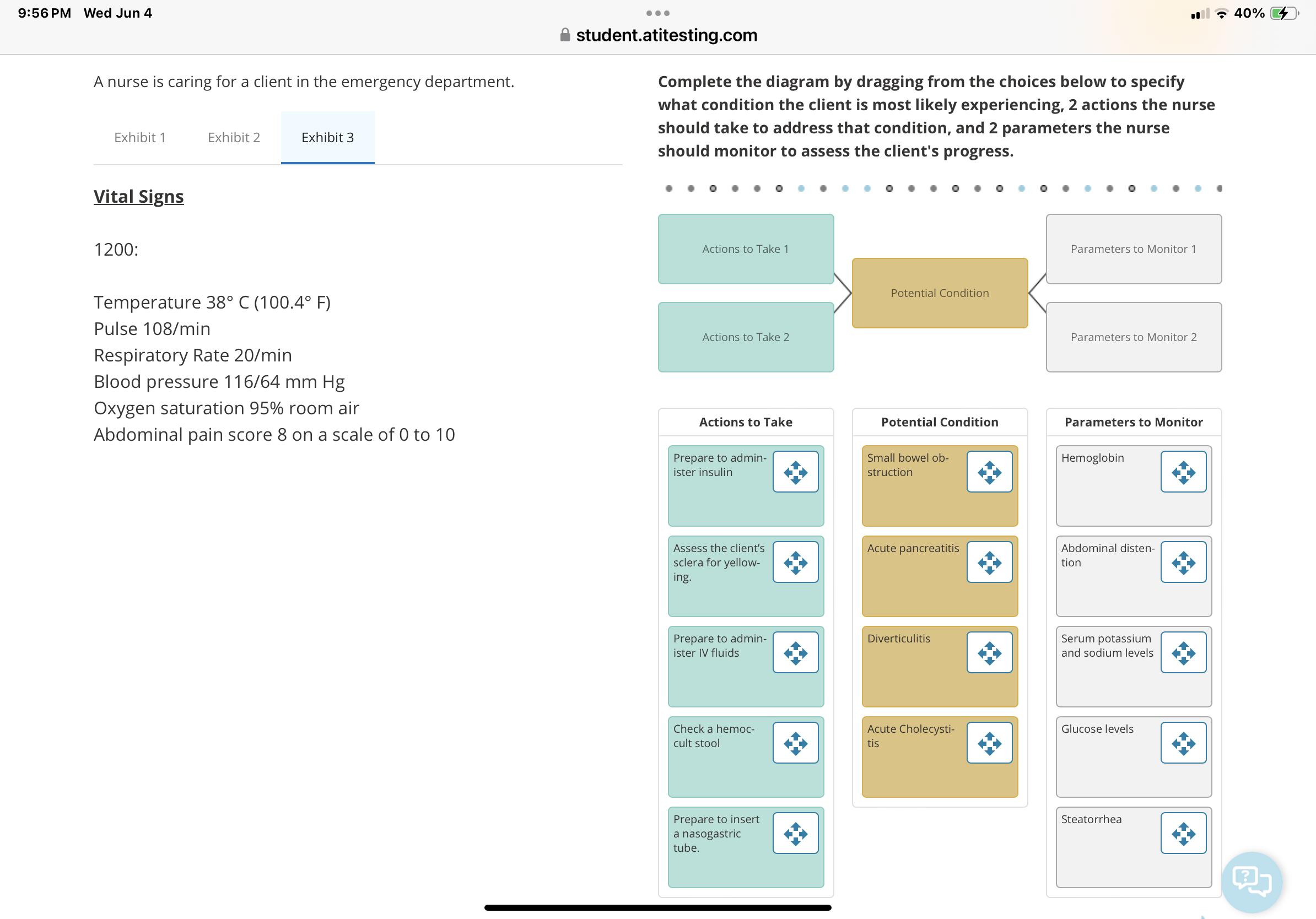 . 9:56 PM Wed Jun 4 . . . 40%