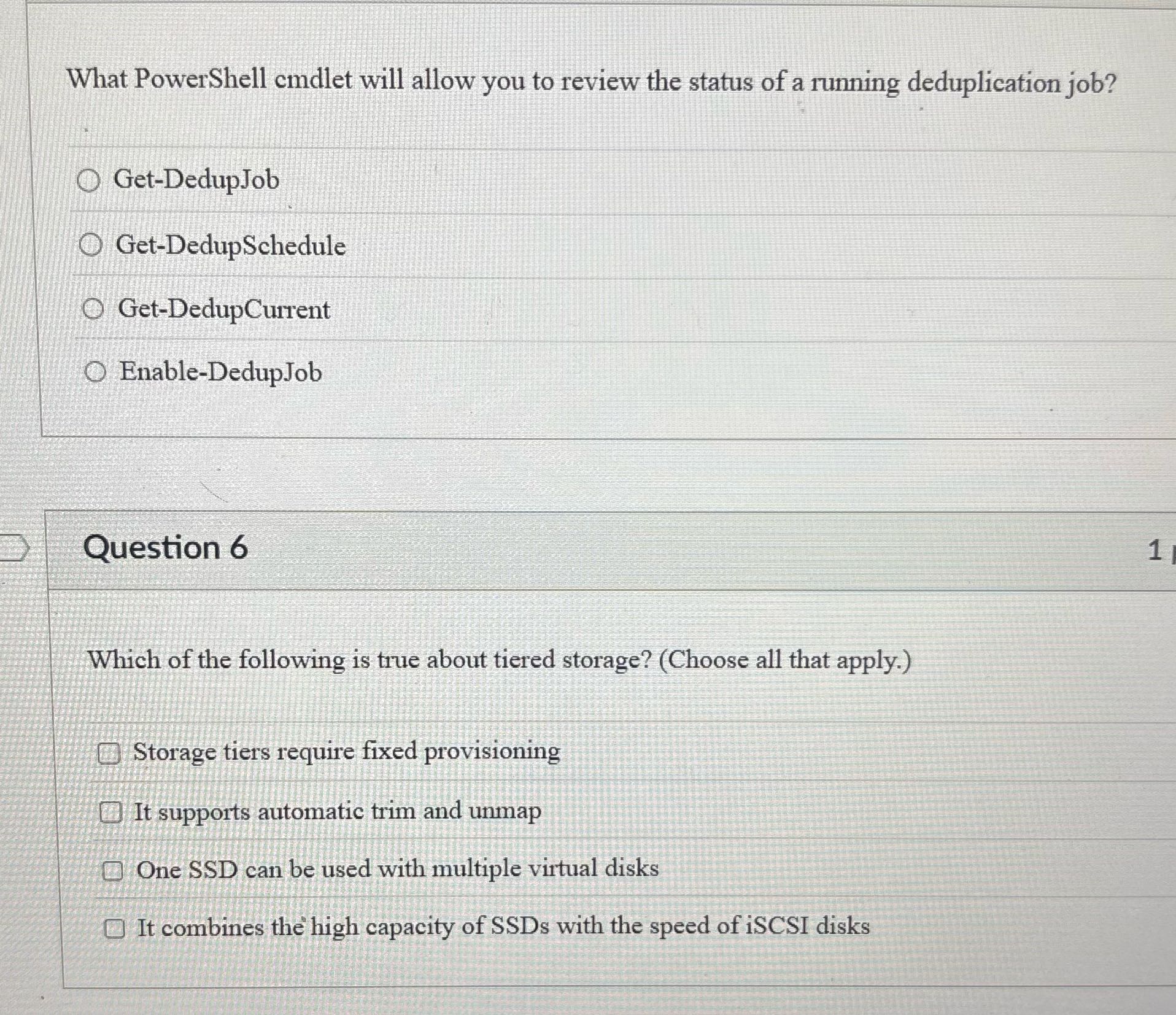 What PowerShell cmdlet will allow you to review