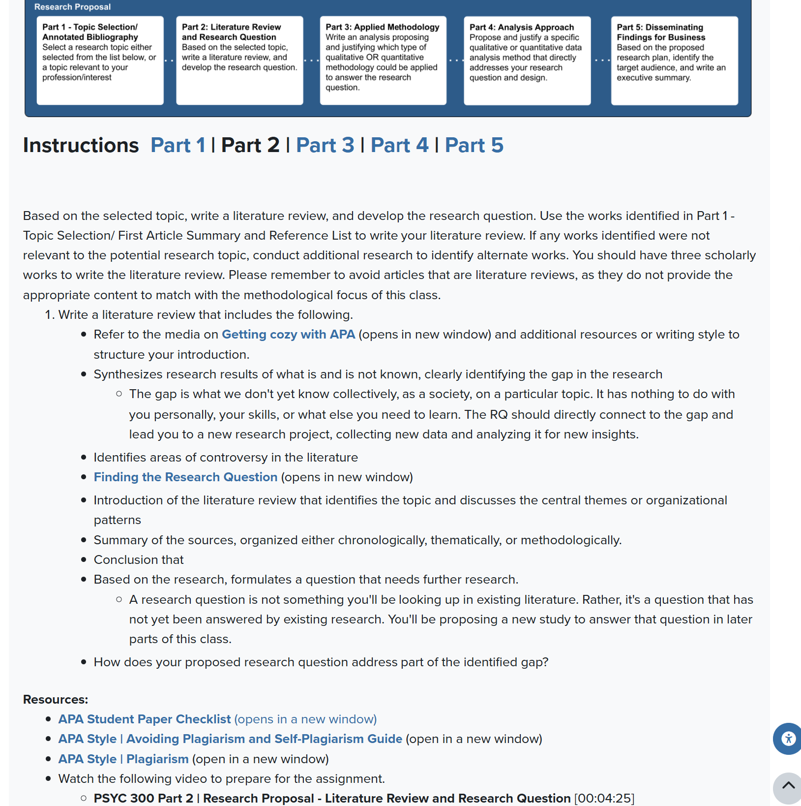 ok for my next assignment, i am on part 2 of this