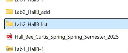 My first week of python. trying import a list