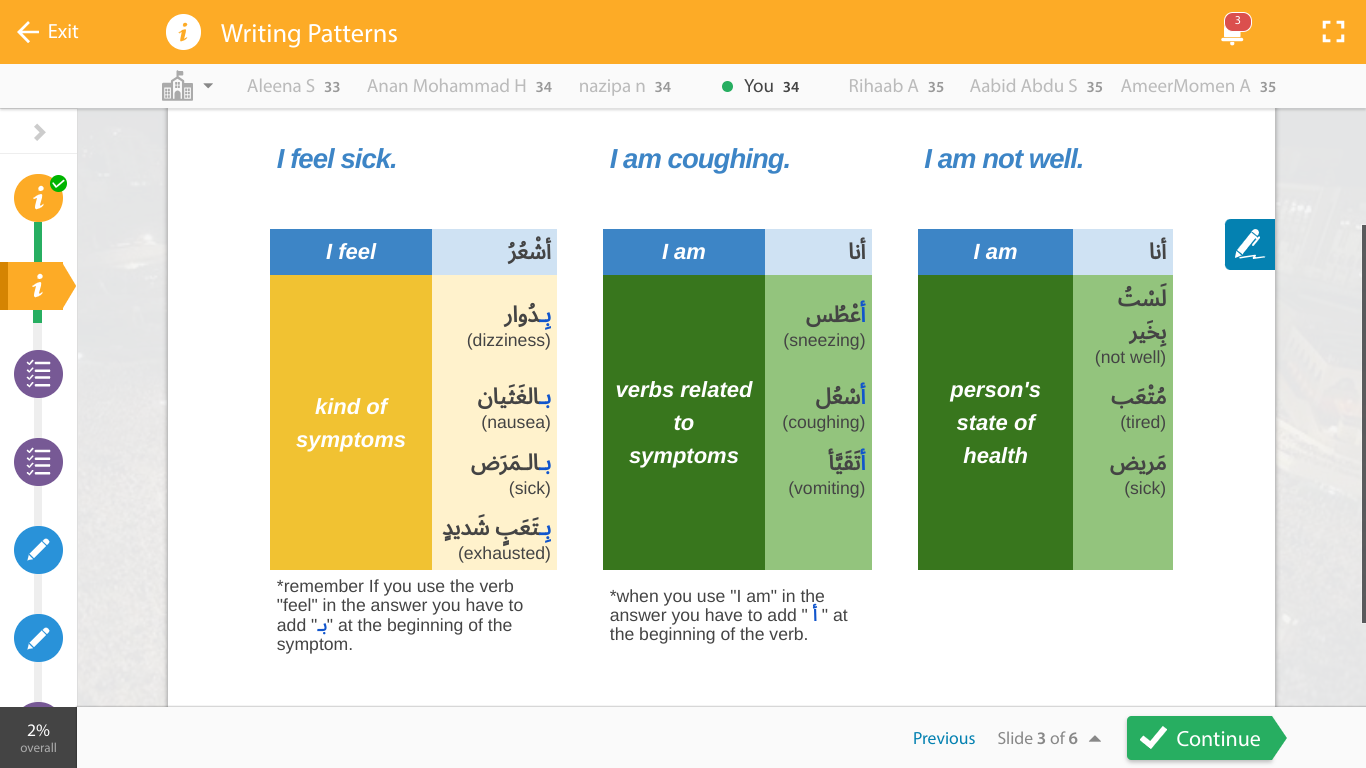 - Exit i Writing Patterns Y Aleena S 33 Anan