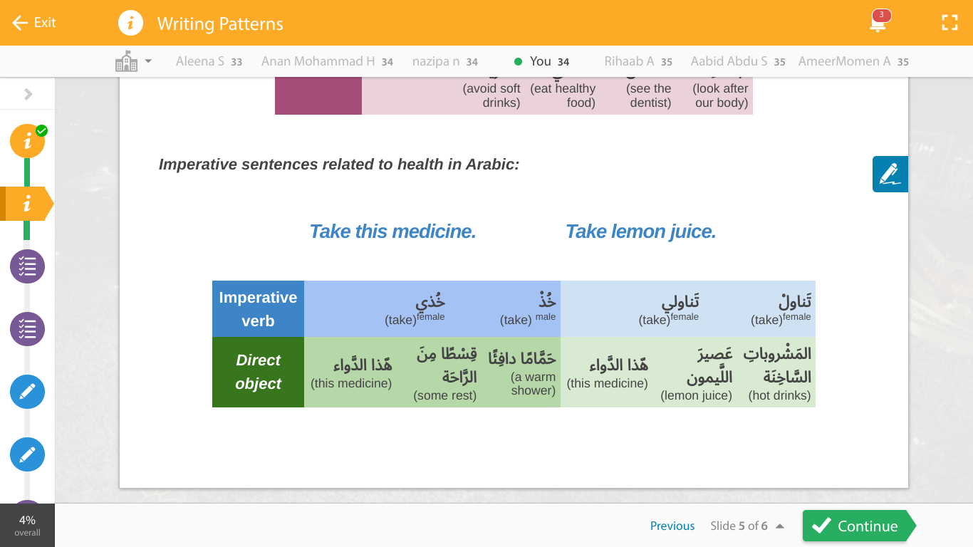 - Exit i Writing Patterns Y Aleena S 33 Anan