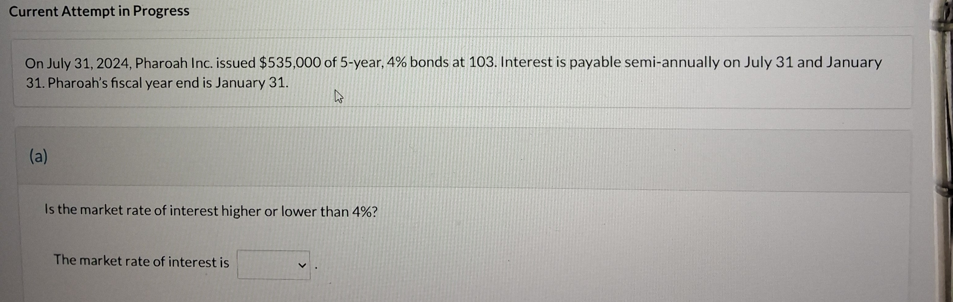 Current Attempt in Progress On July 3 1 , 2 0 2 4