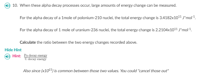 answer (4) 10. When these alpha decay processes