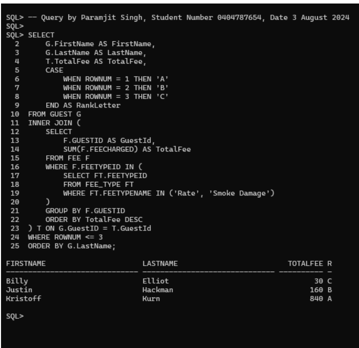 Go to SQL Developer. Add a WHERE clause to your