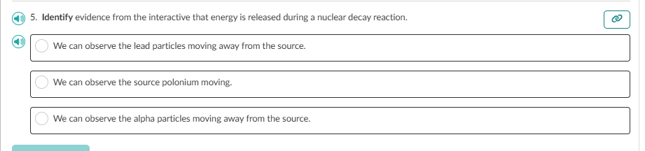 answer 5. Identify evidence from the interactive