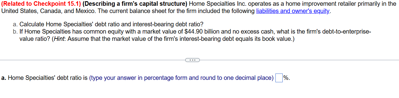 (Related to Checkpoint 15.1) (Describing a