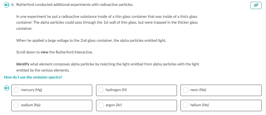 answer 43) 6. Rutherford conducted additional