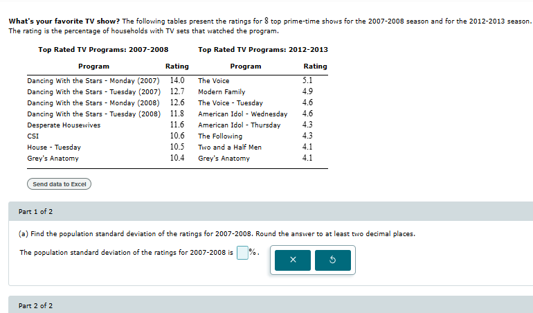 m What's your favorite TV show? The