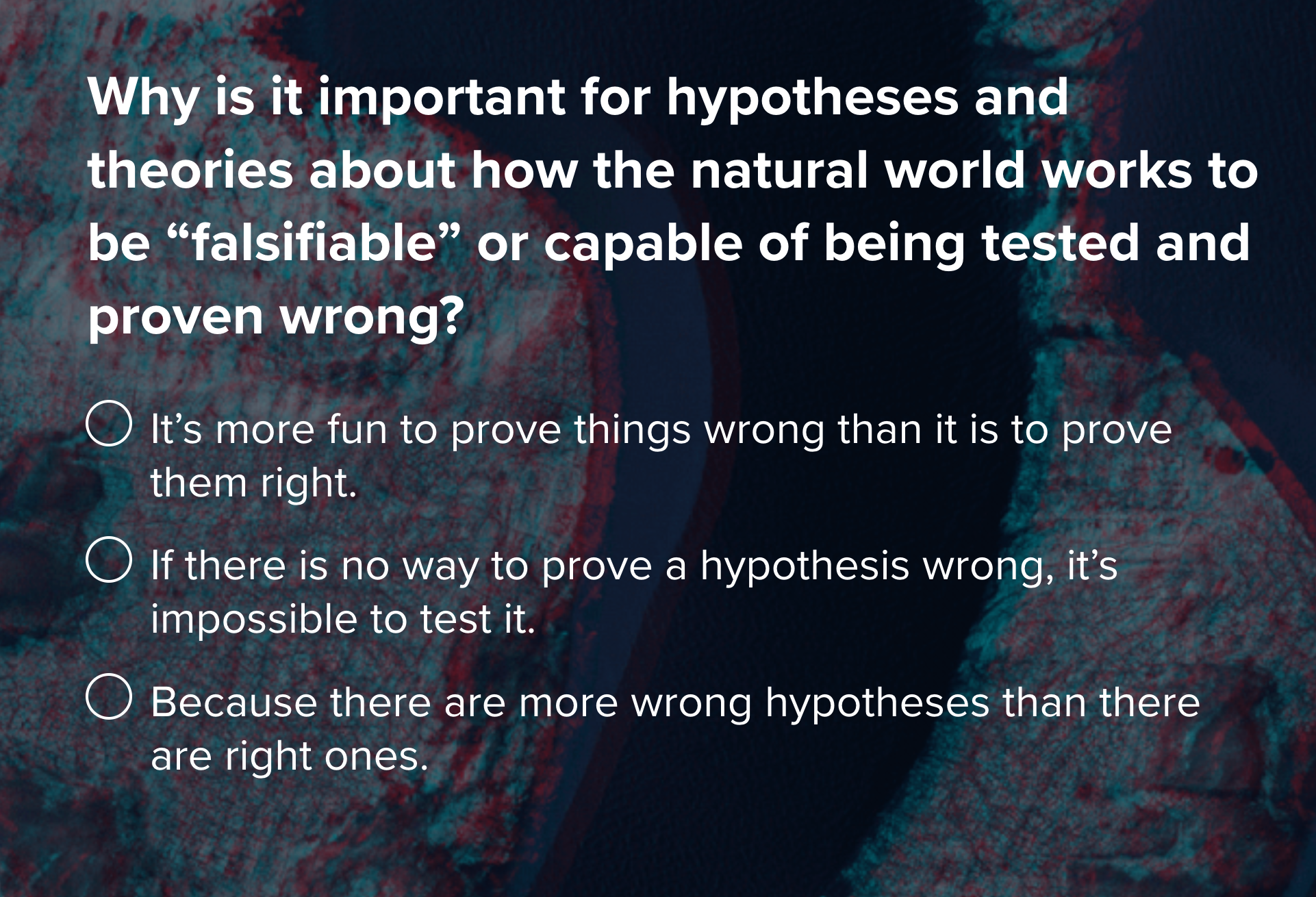 based on checkology Why is it important for