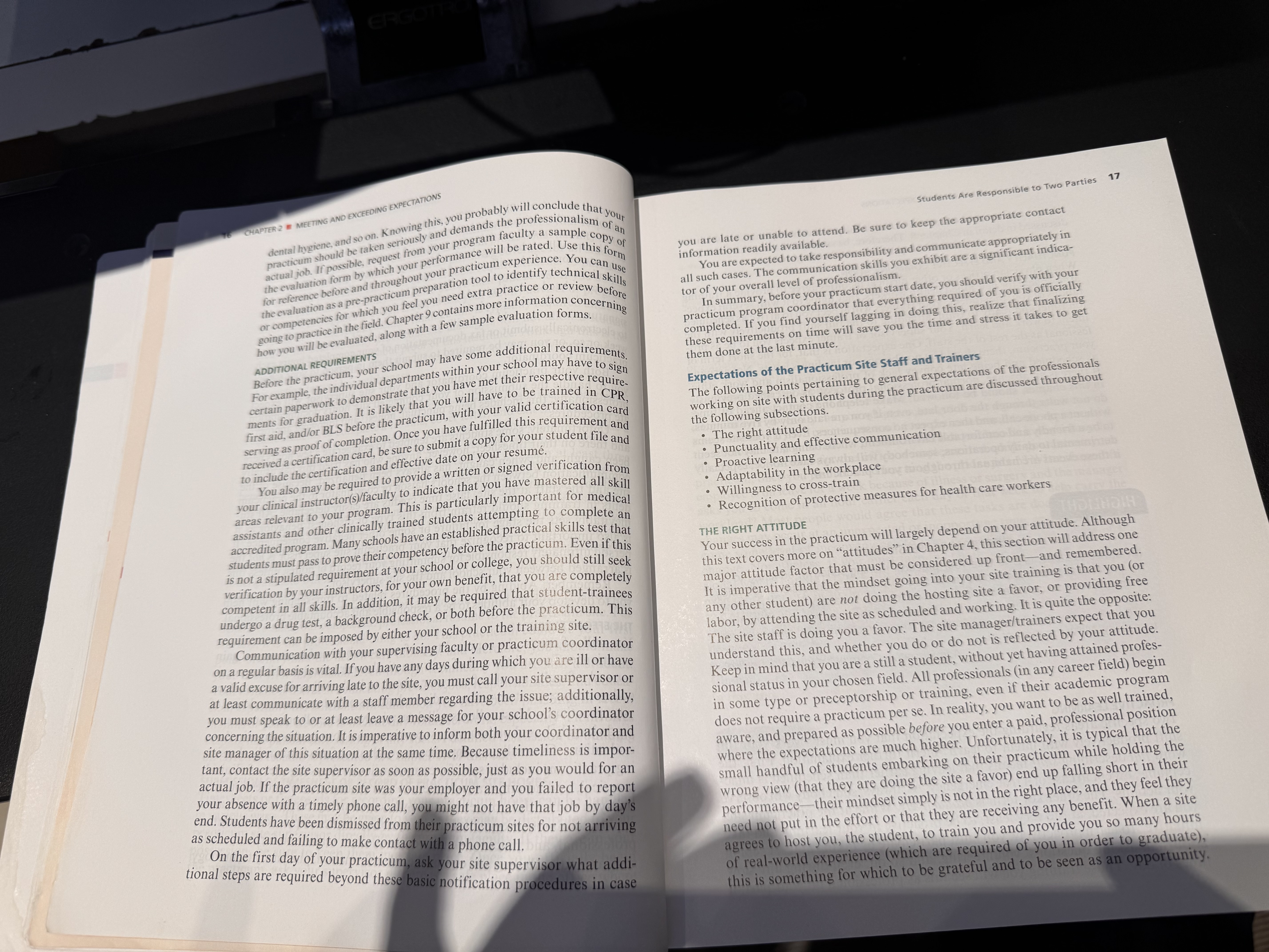 CHAPTER 2 . MEETING AND EXCEEDING EXPECTATIONS