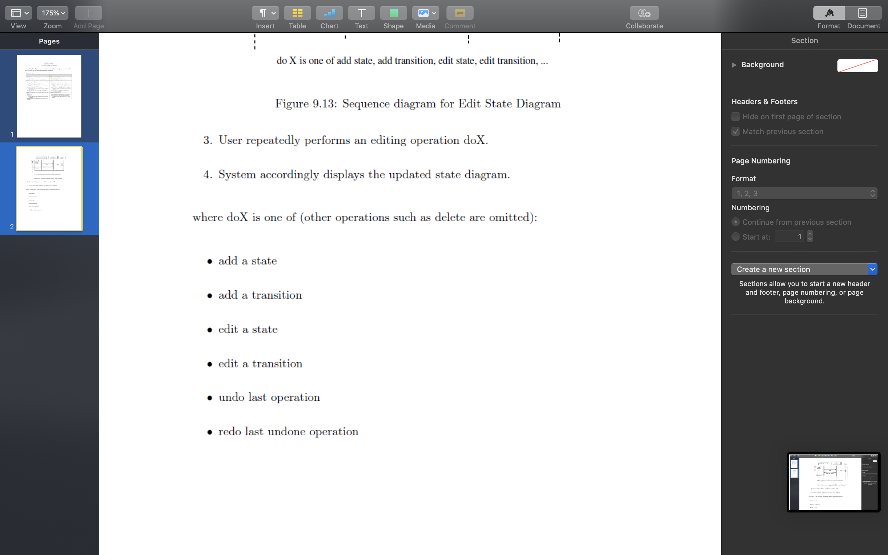 175% EE T View Zoom Add Page Insert Table Chart