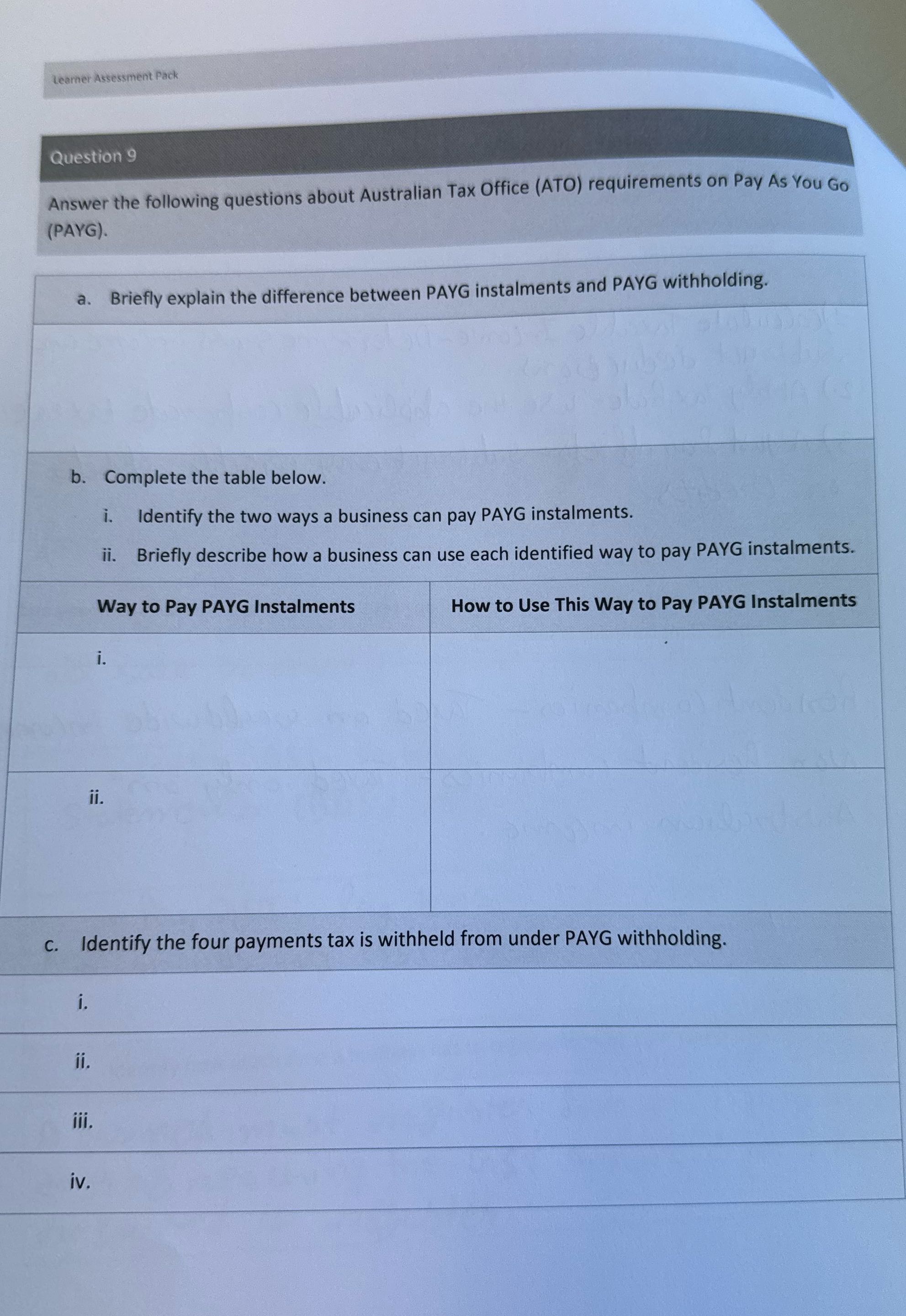 I need answer in brief and short Learner