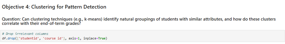 Discuss your key findings: Did dimensionality