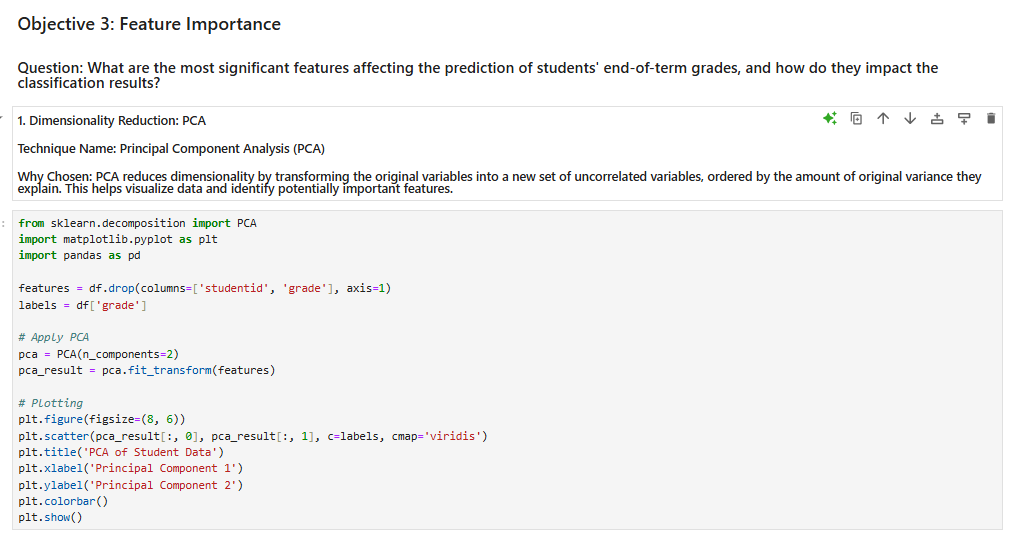 Discuss your key findings: Did dimensionality
