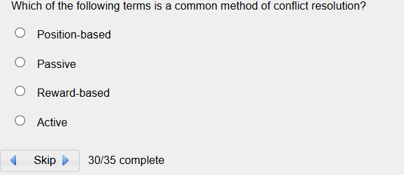 answer Which of the following terms is a common