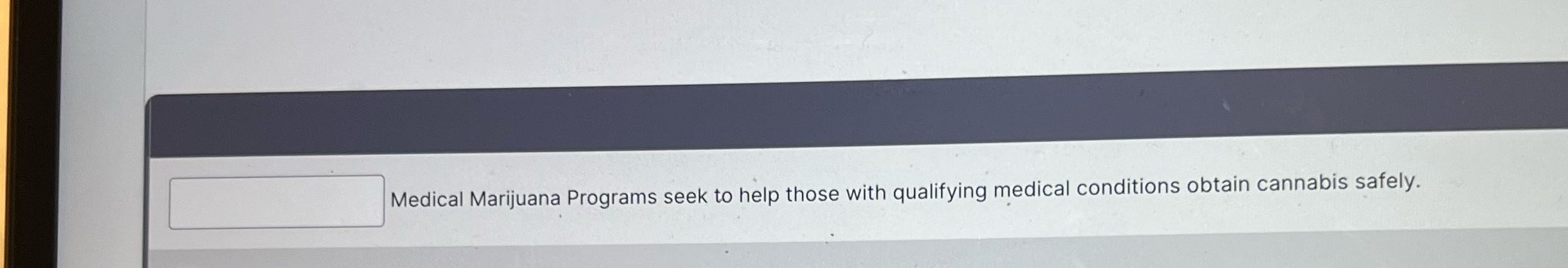 Cl Medical Marijuana Programs seek to help those