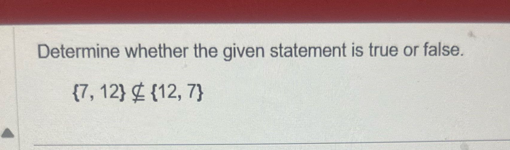 What is the answer to this question Determine