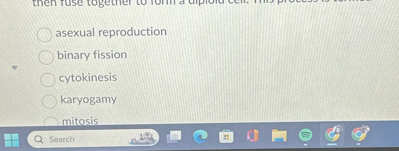 then fuse together to for a diploid cell. O