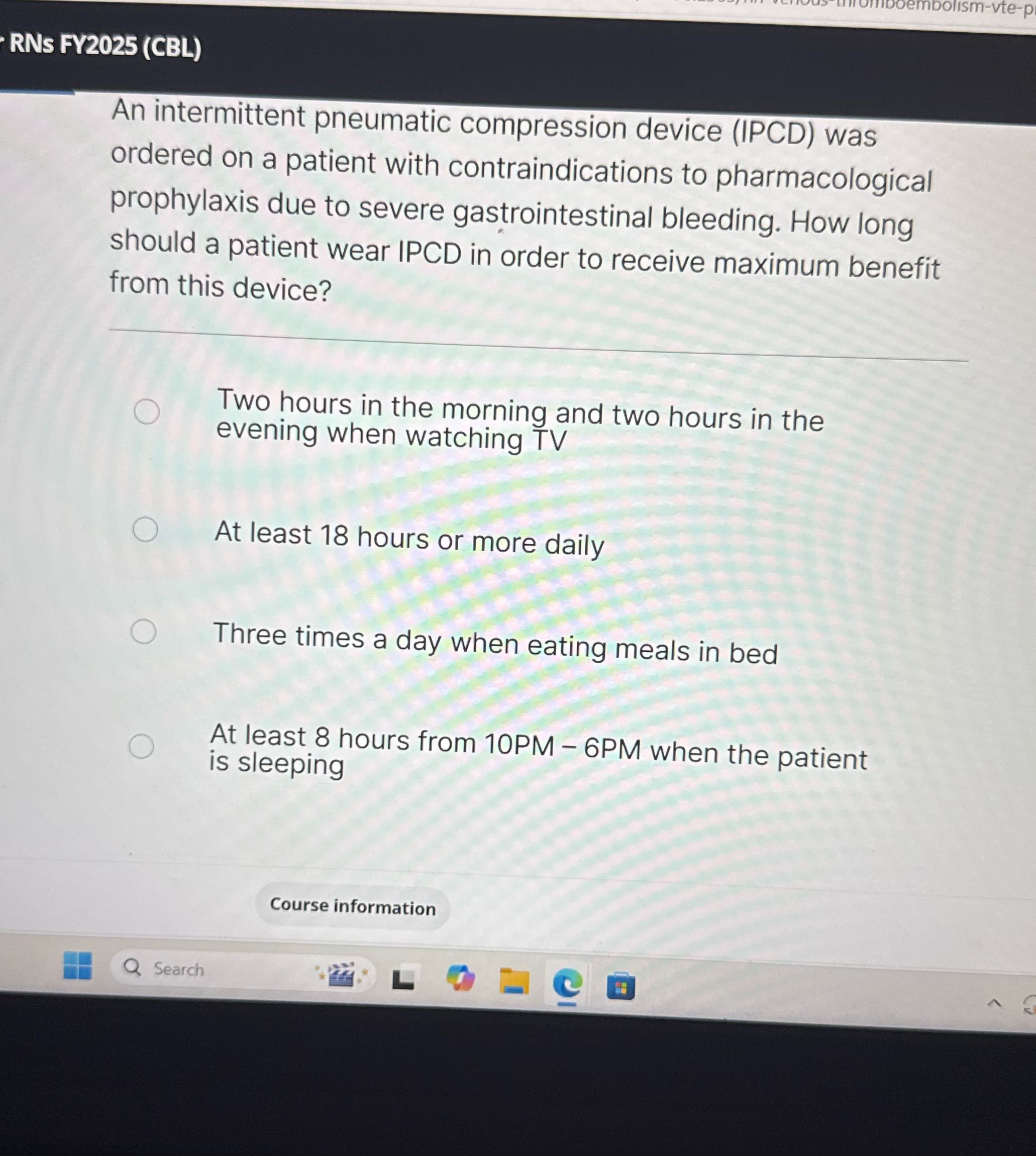 RNS FY2025 (CBL) An intermittent pneumatic