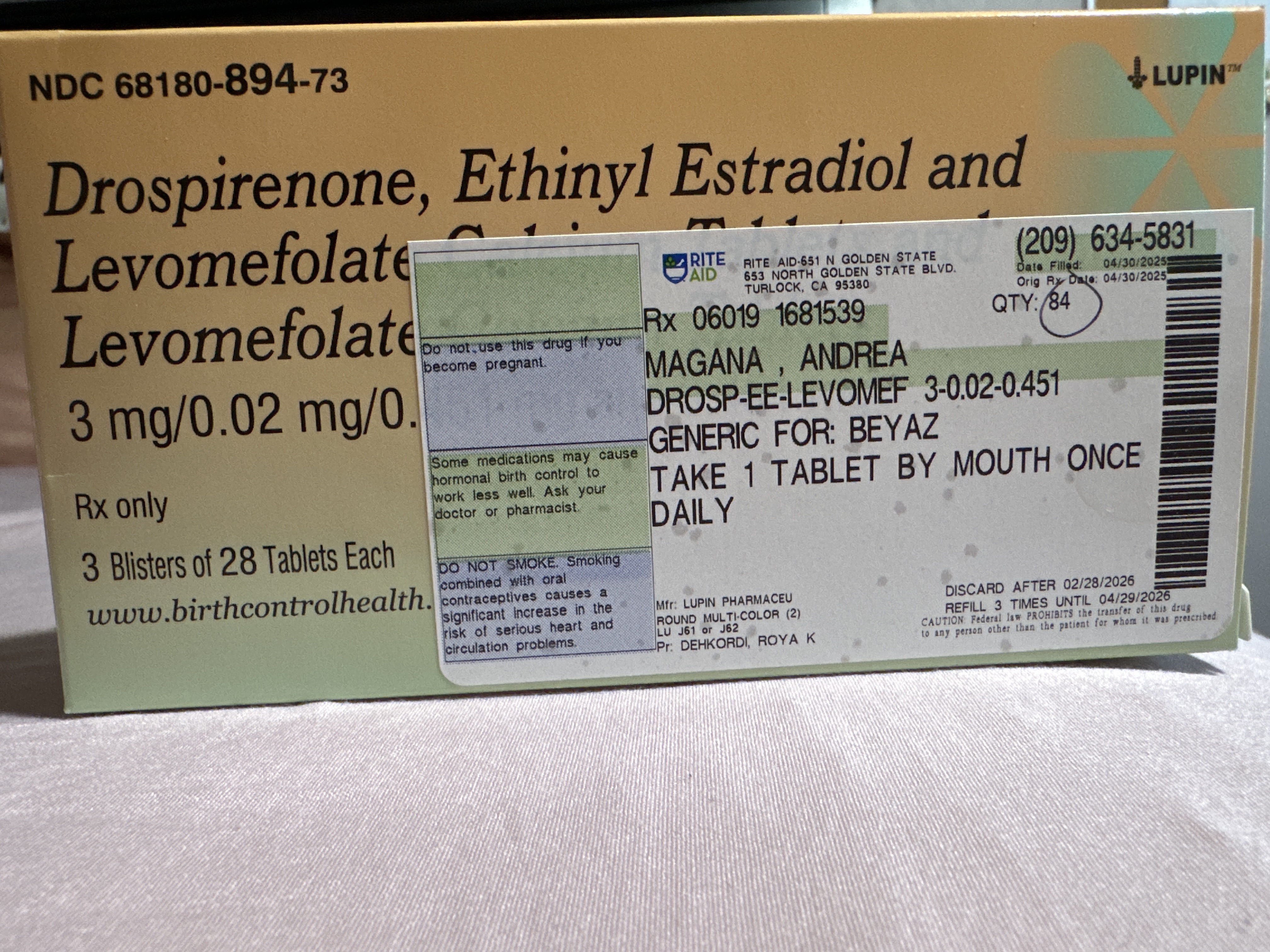 Im confused on the birth control pills im taking.