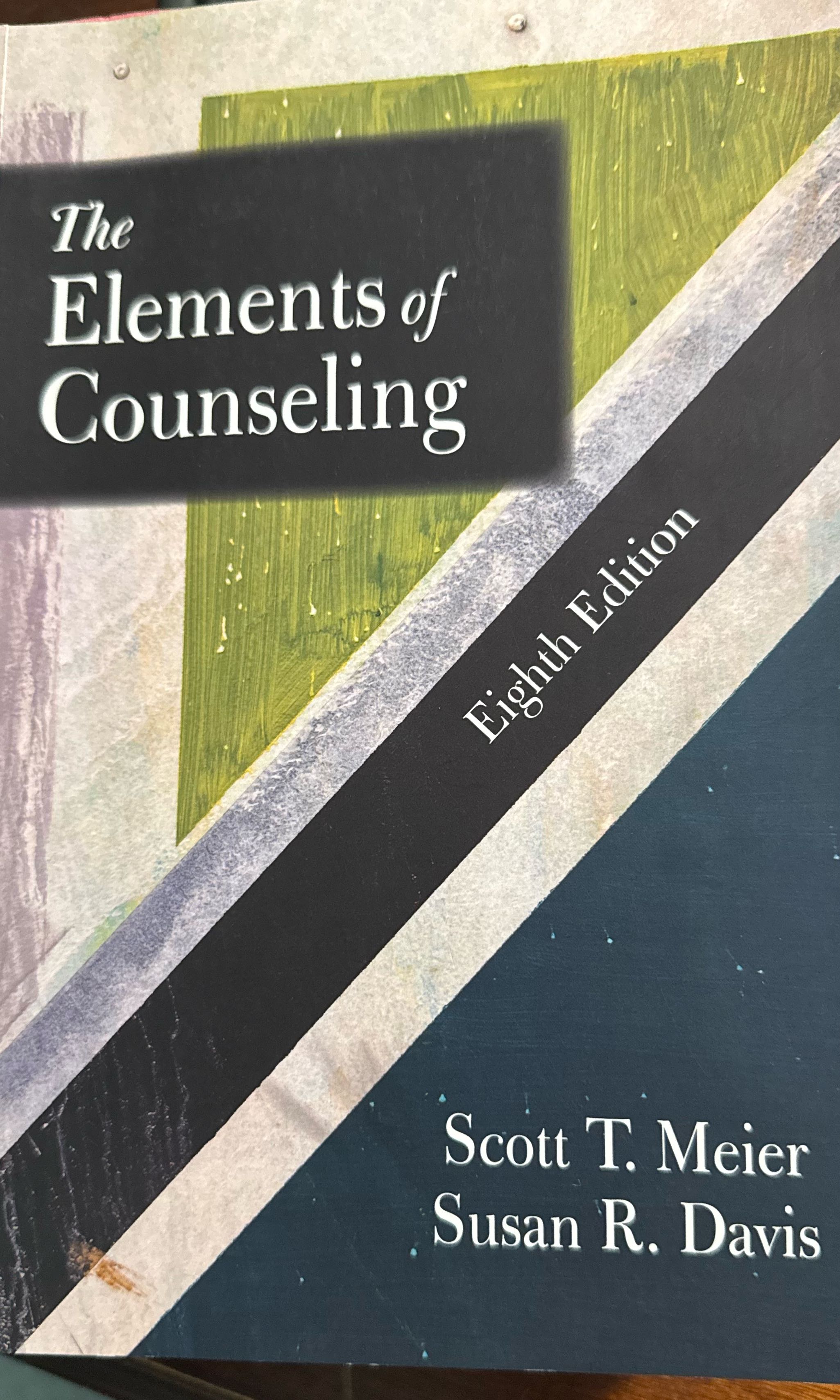 Cite apa and reference The Elements of Counseling