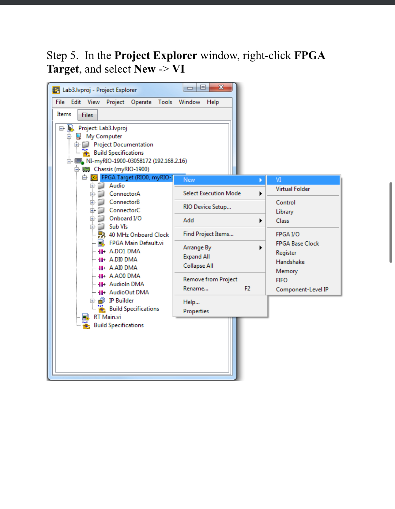 Please follow steps table is provided. can be