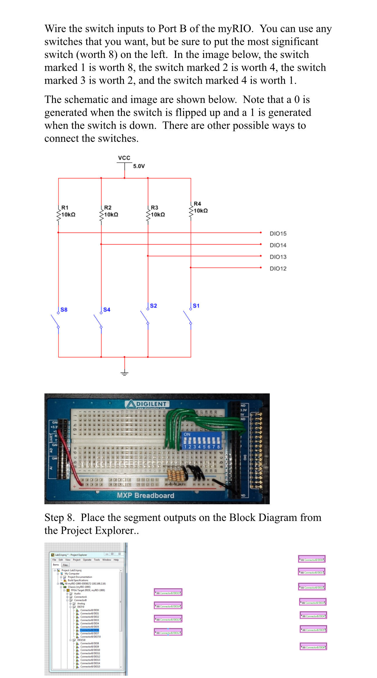 Please follow steps table is provided. can be
