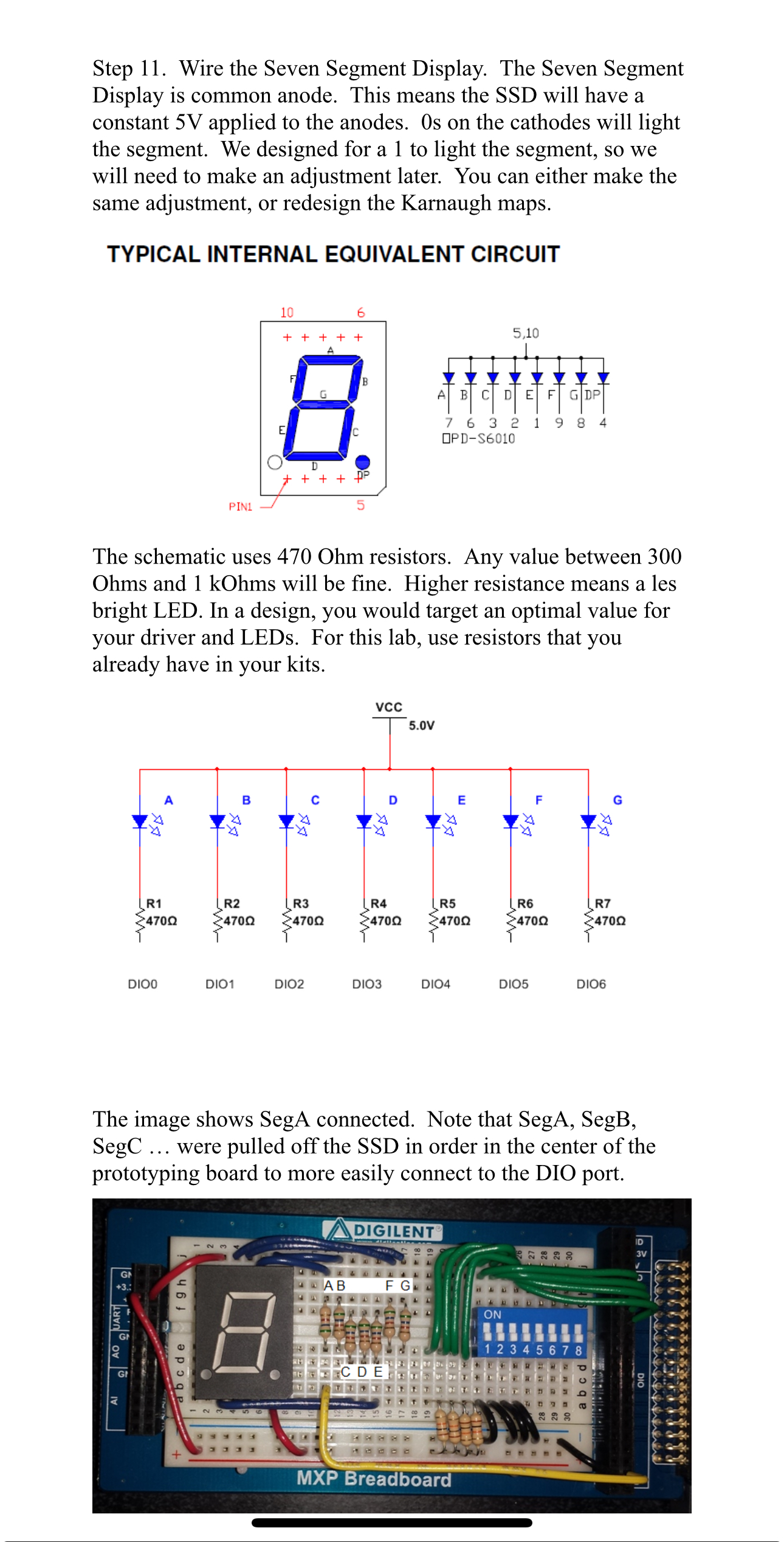Please follow steps table is provided. can be