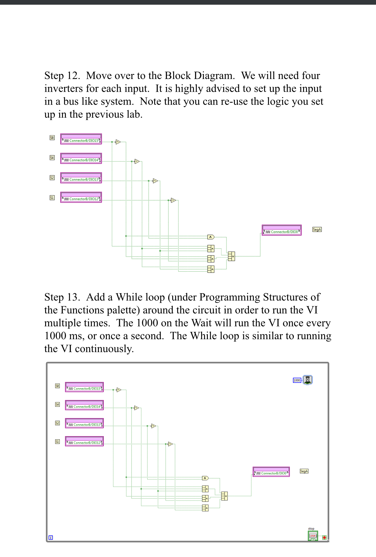 Please follow steps table is provided. can be