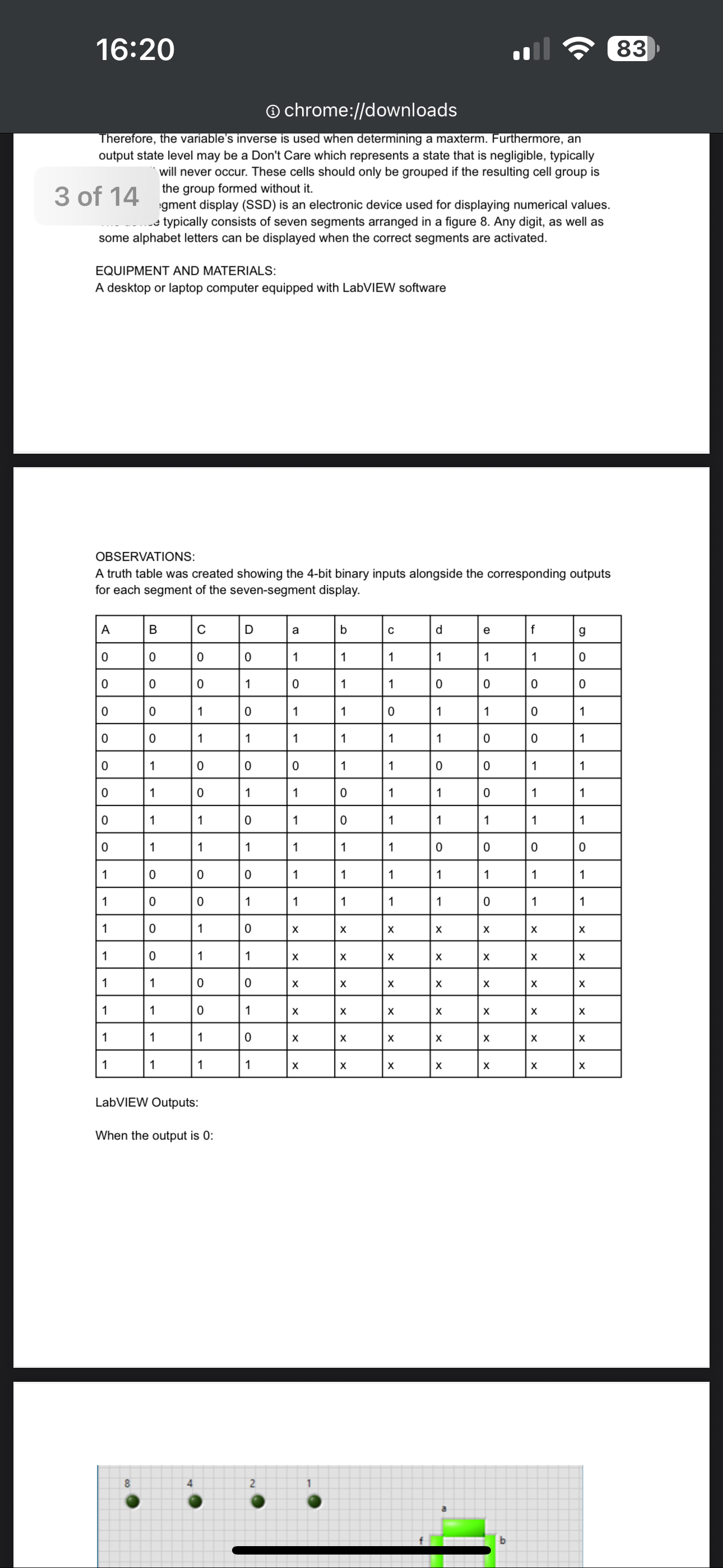 Please follow steps table is provided. can be