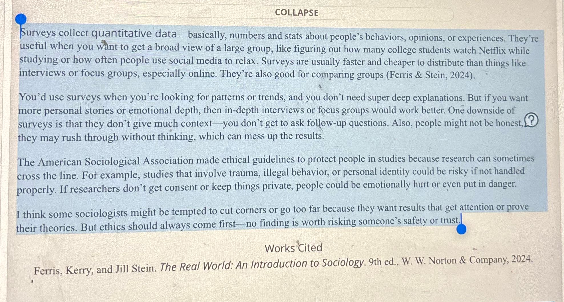 Reply to classmates COLLAPSE gee collect