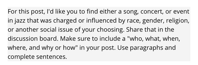 Help For this post, I'd like you to find