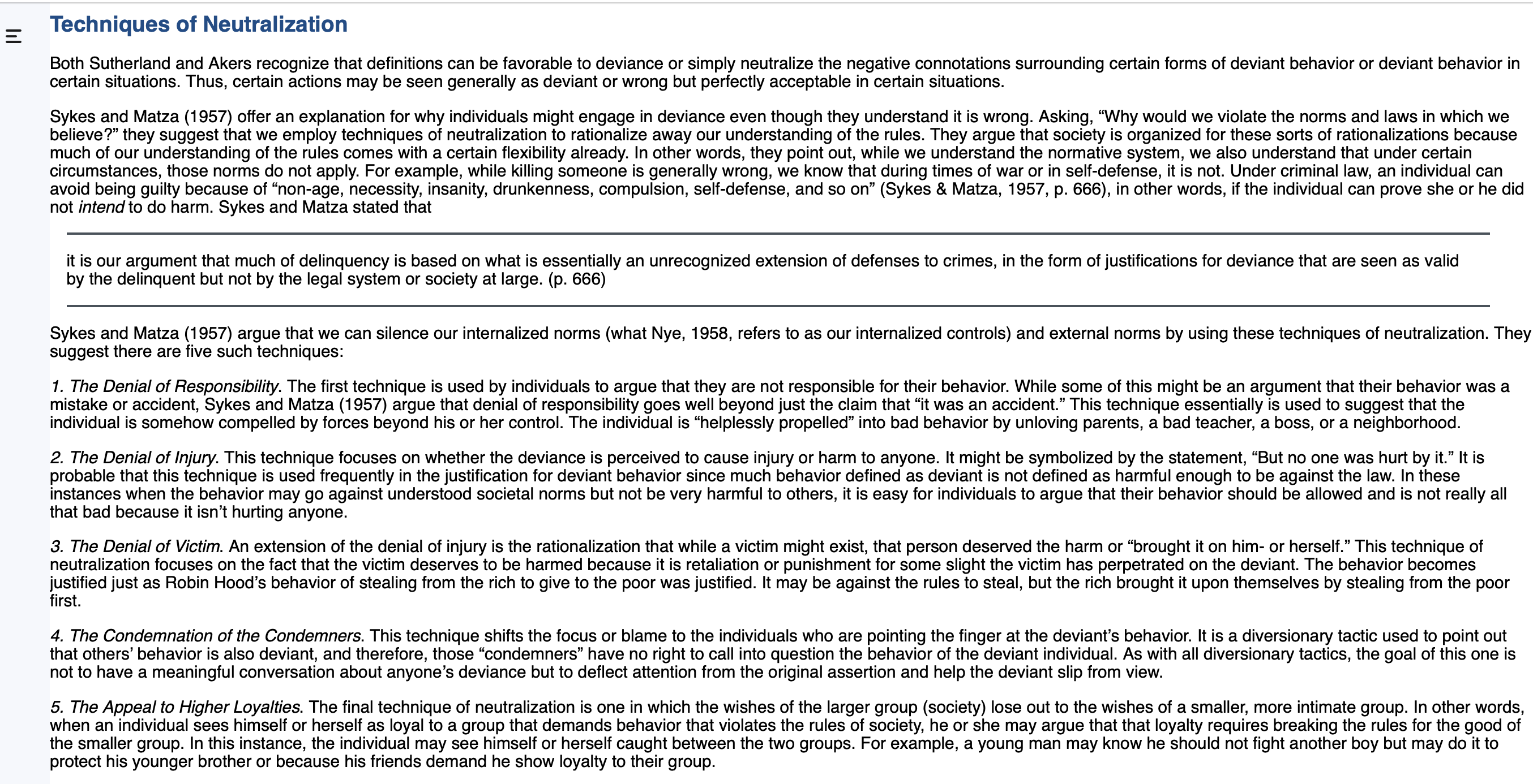 CRIM 104-Critical Reflection #2 Theory Selection