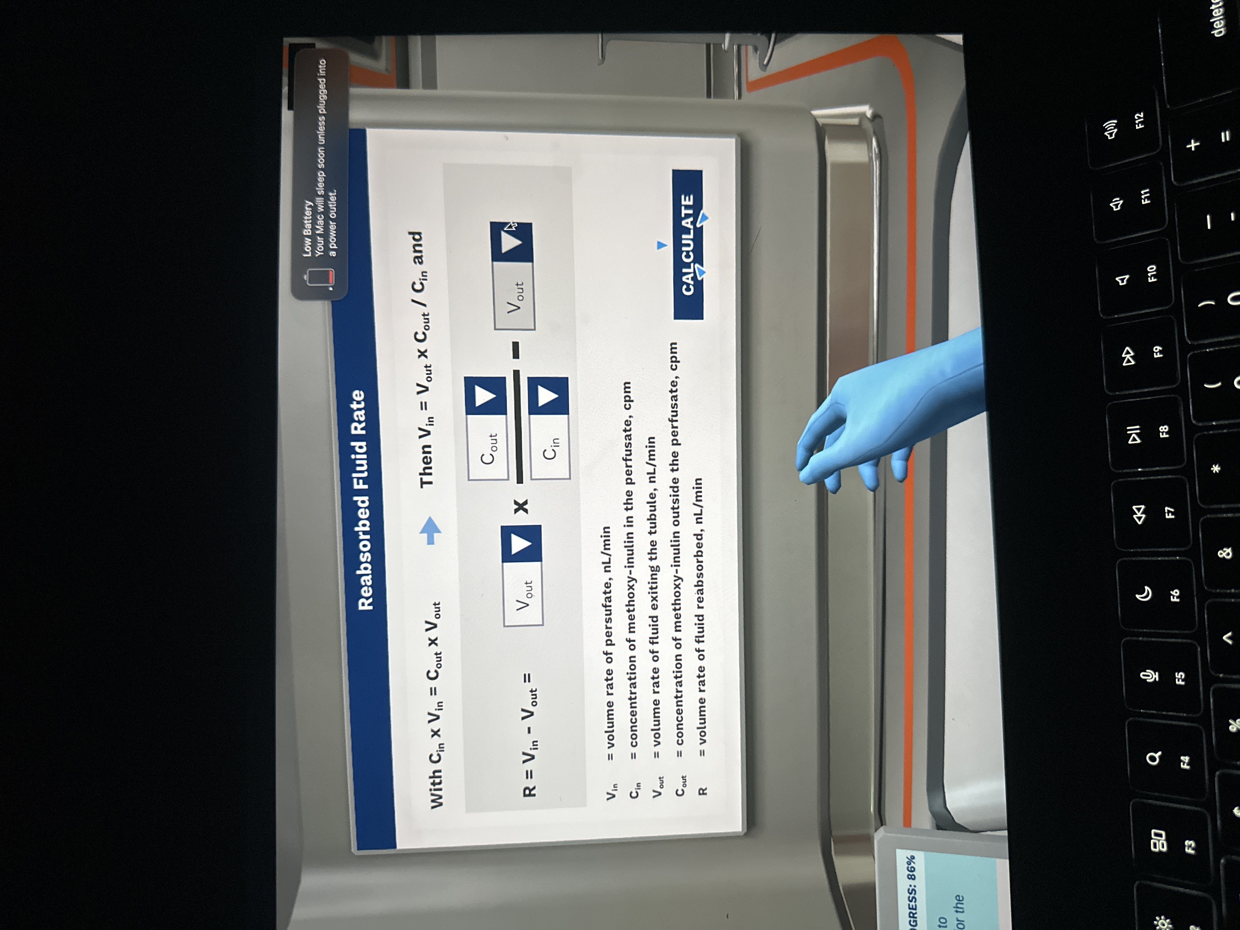 Low Battery Your Mac will sleep soon unless