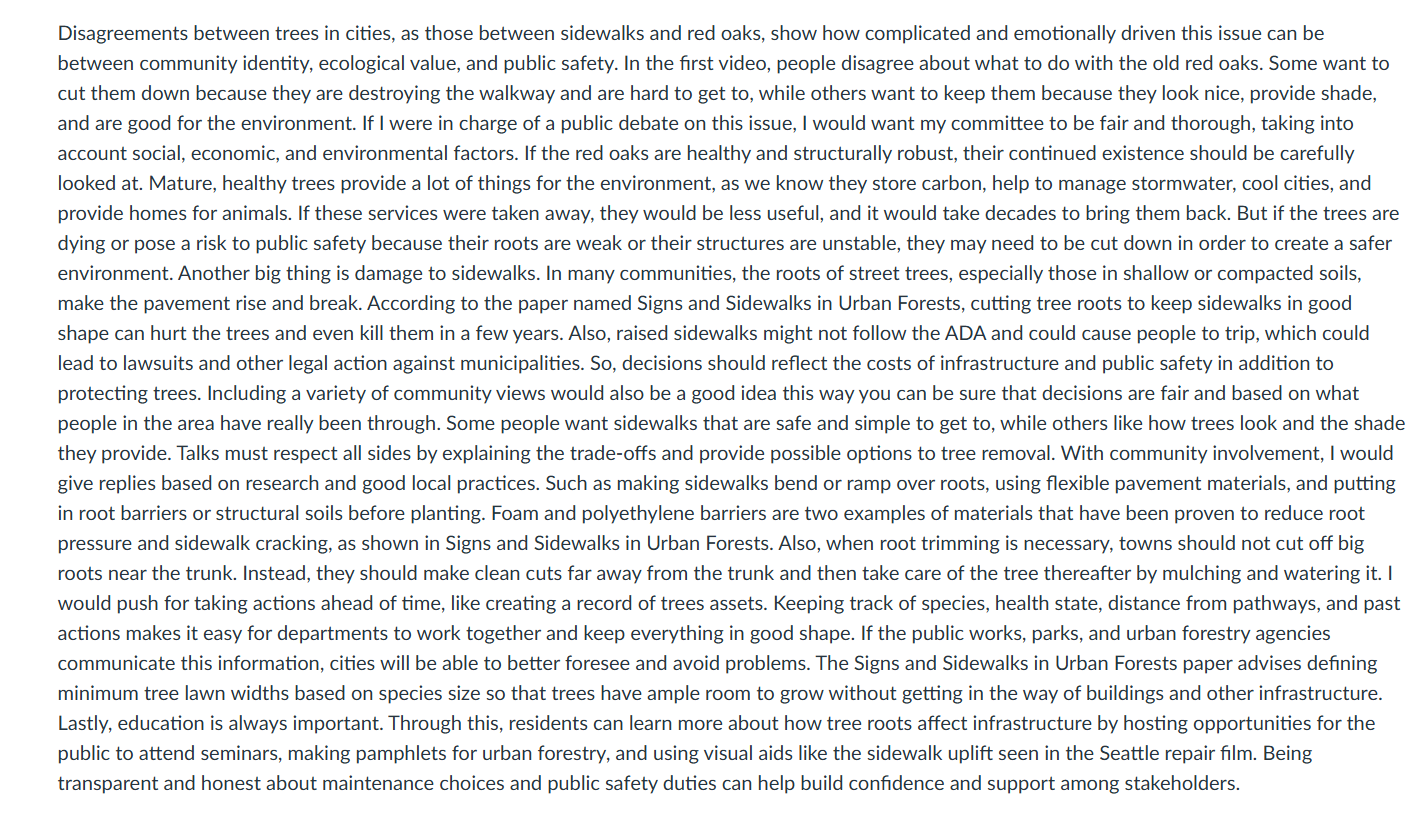 create a reply to this post in the formal first