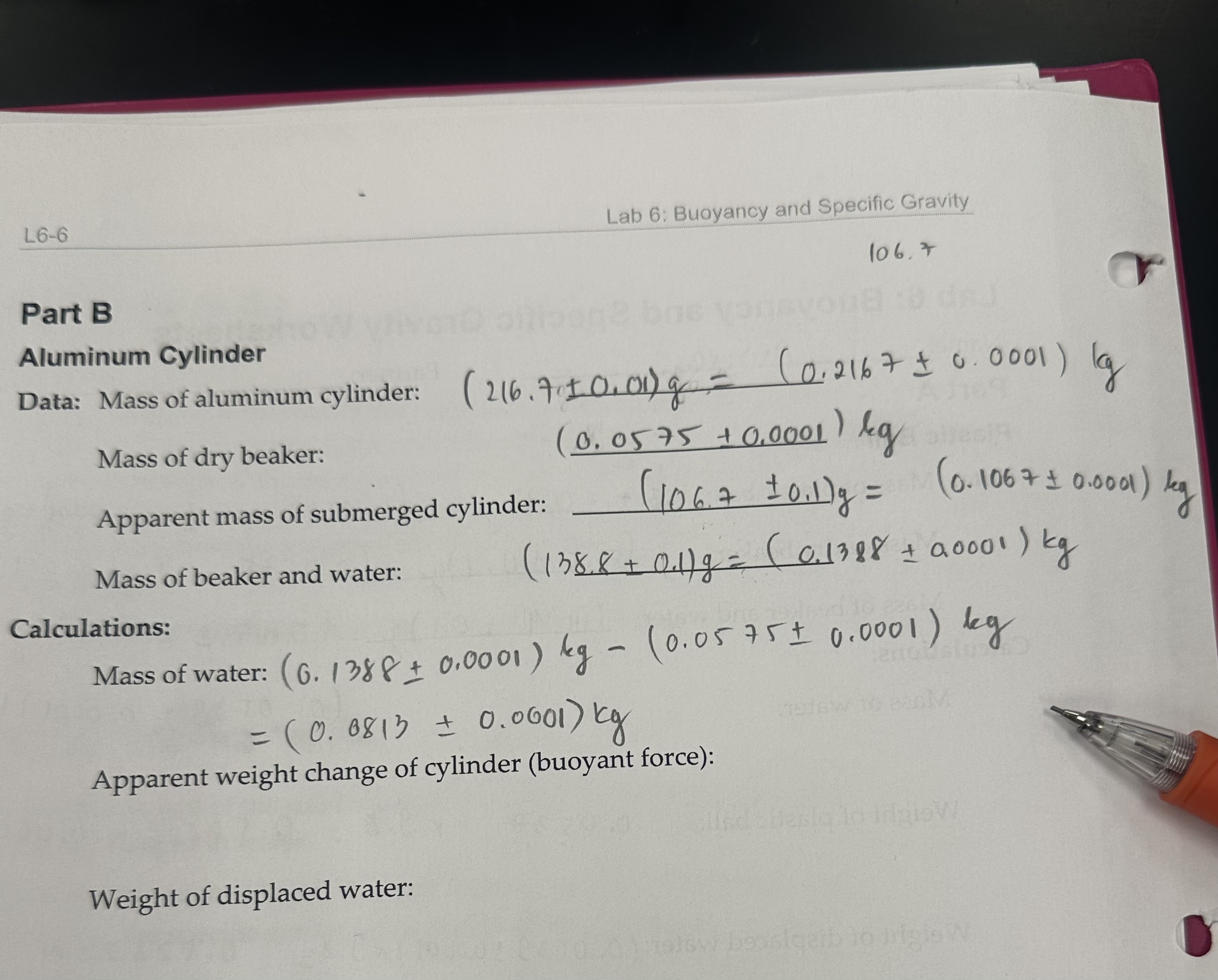 does archimedes's principle hold true for